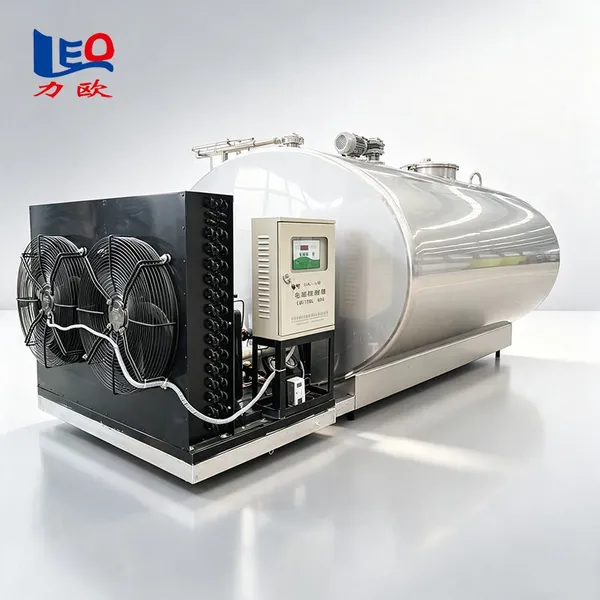 High Efficiency Cooling Corrosion Resistant Stainless Steel Liquid Food Chilling Tank Sealed Fresh-Keeping Tank For Beverage Factory Production