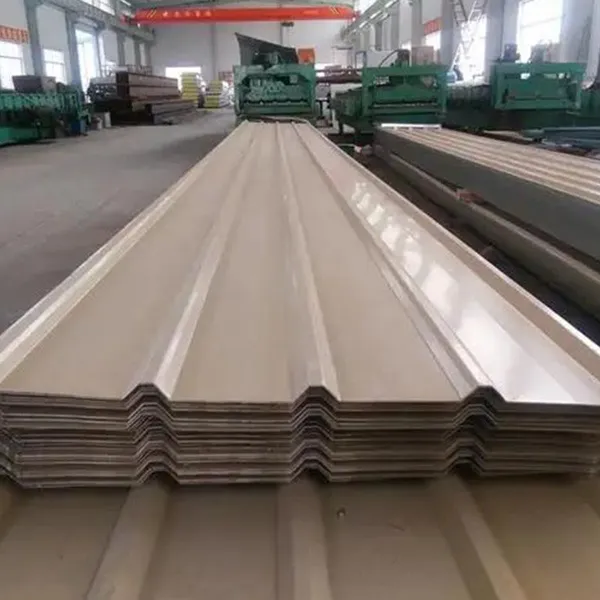 Color Coated Corrugated Sheet Steel, PE/SMP/PVDF Coating, Galvanized Base Material photo-4