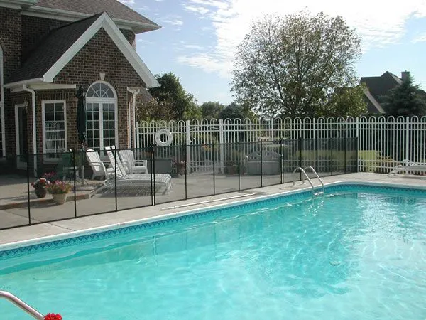 Decorative Textilene Woven Mesh Fabric – PVC Coated Wholesale for Pool Enclosure, Available in Multiple Colors to Match Landscape Design photo-2