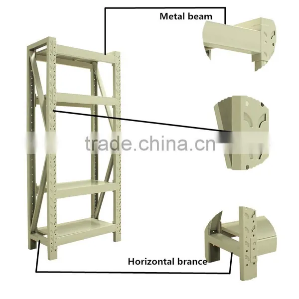 Top Quality RAL Color Warehouse Shoe Racking Metal Storage Shelves Quality Choice photo-6