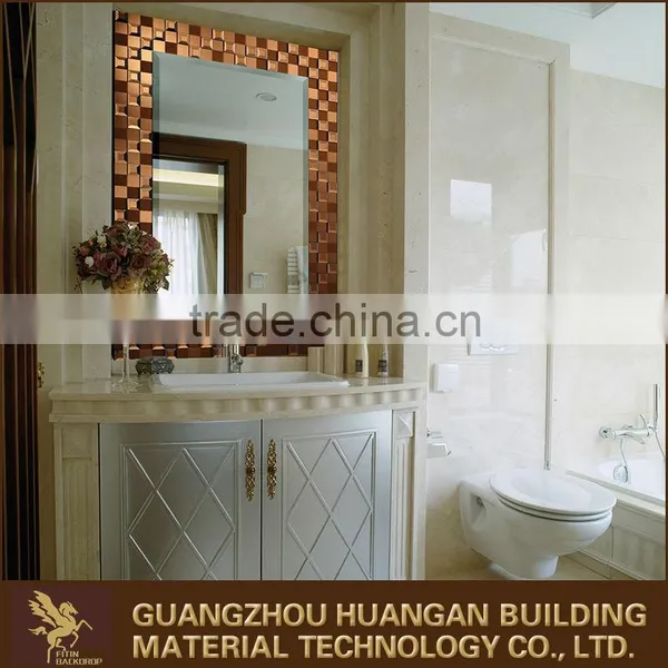 Glass on Glass Bathroom Mirror for Europe Market photo-2