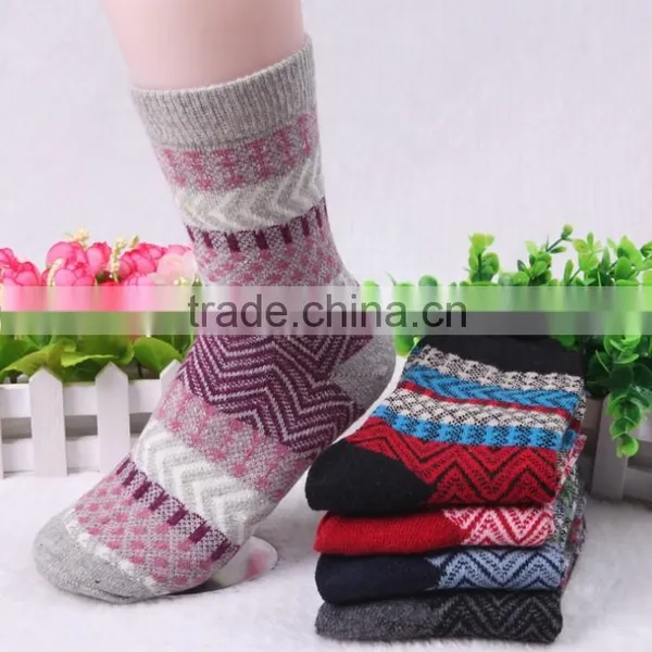 Fashion Winter Rabbit Wool Ladies Cute Socks Women Socks photo-4