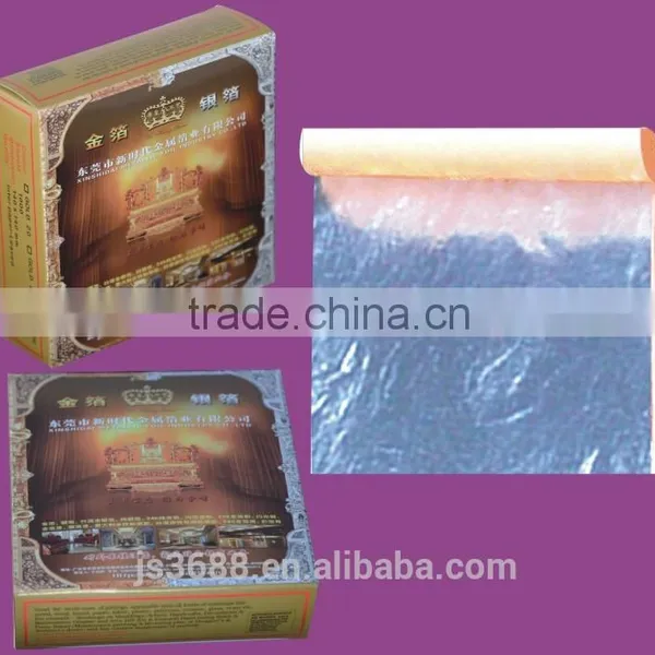 2016 Year-end Factory Price Free Artwork Design Italy Gold/silver Leaf for Furniture Decoration photo-2