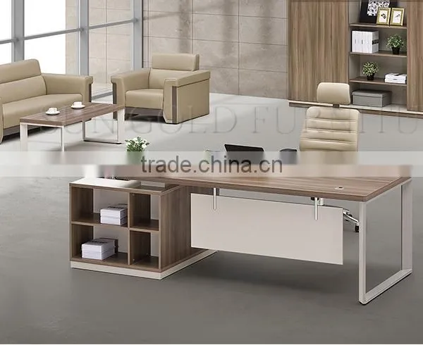 Metal Frame Office Computer Table Desk Furniture Designs (SZ-ODB356) photo-6
