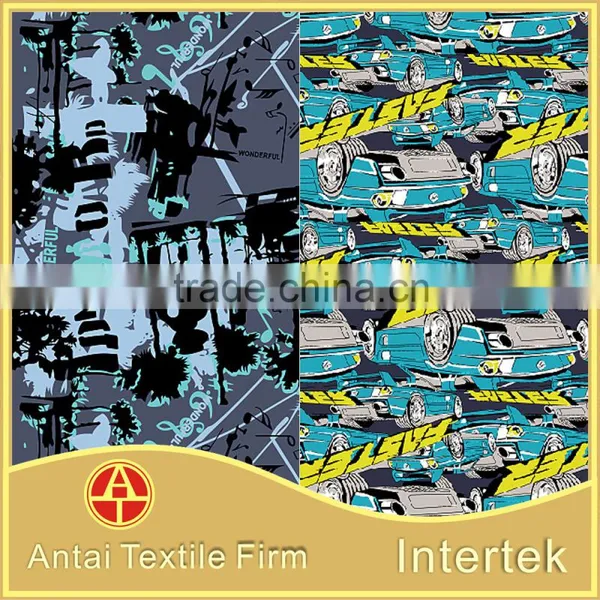 Nylon Spandex Printed Fabric for Swimwear and Underwear photo-3