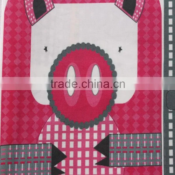 100% Cotton Textile Digital Print Lovely Cat Pattern Poplin Cotton Cloth Fabrics photo-3