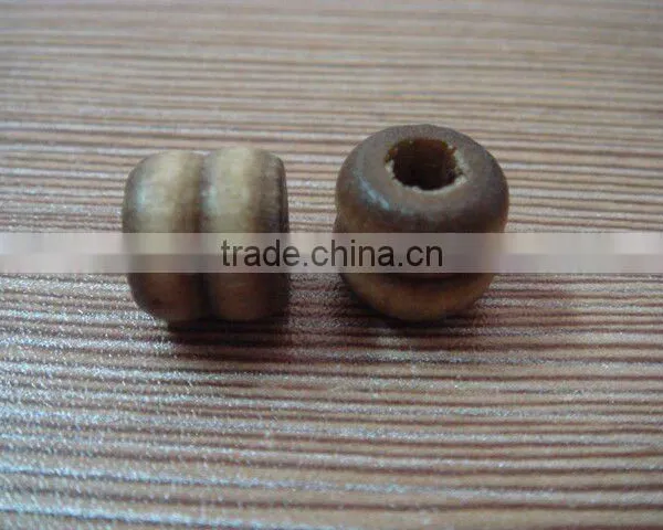 10mm New Style Natural Wooden Ball One Hole