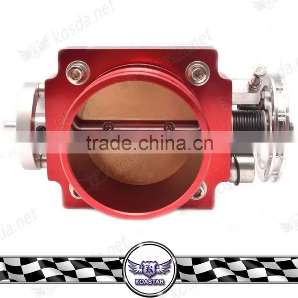 90mm Racing Individual Throttle Body, Engine Spare Parts Auto Throttle Body for Turbo Manifold photo-3