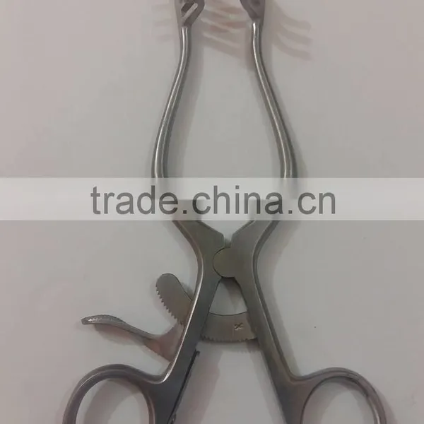 Weitlaner-Wullstein Retractor / General Purpose ENT Instrument/Weitlaner Wullstein Retractor 3x4 Prongs 13cm