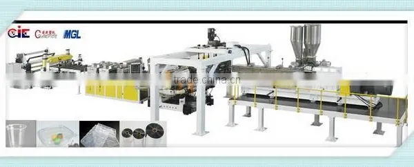 Intelligence High Effeciency Apet Petg Sheet Extruder