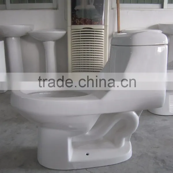 Sanitary Ware Importers ,White Siphonic Floor Mounted ,Chaozhou One Piece Toilet Quality Choice photo-5