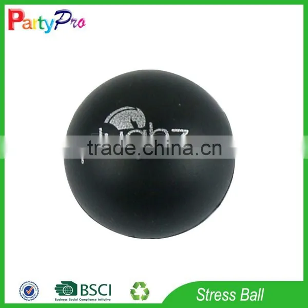 Partypro Wholesale Chinese New Product Zhejiang 2015 PU Foam Black Soft Ball Anti Stress Toy photo-2