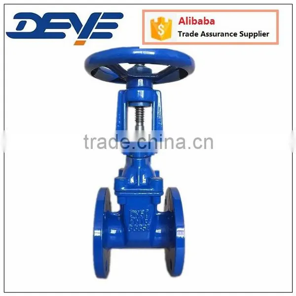 Soft Seat Light Weight DIN F4 Ductile Iron Gate Valve photo-6