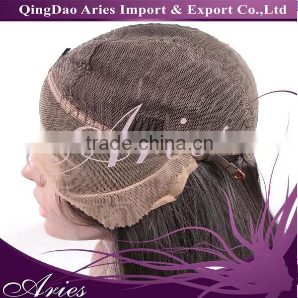 12"-30" Blue to Green Ombre Synthetic Lace Front High Heat Resistant Wig photo-4