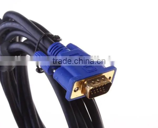 High-Speed 10 Feet Double Shielded Cheap VGA Cables Male to Male photo-5