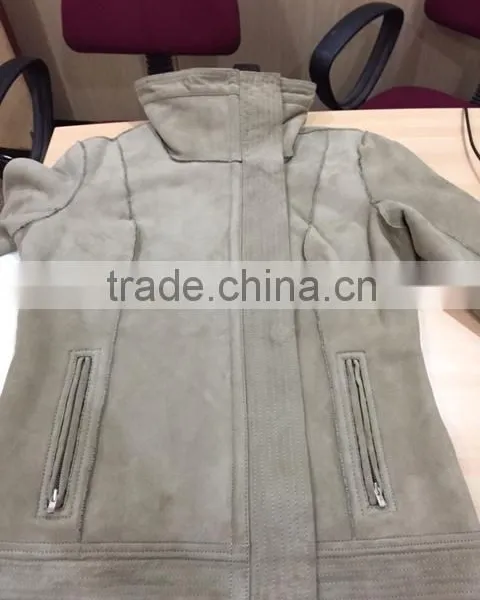 LEATHER JACKETS MADE OF GENUINE SUEDE LEATHER