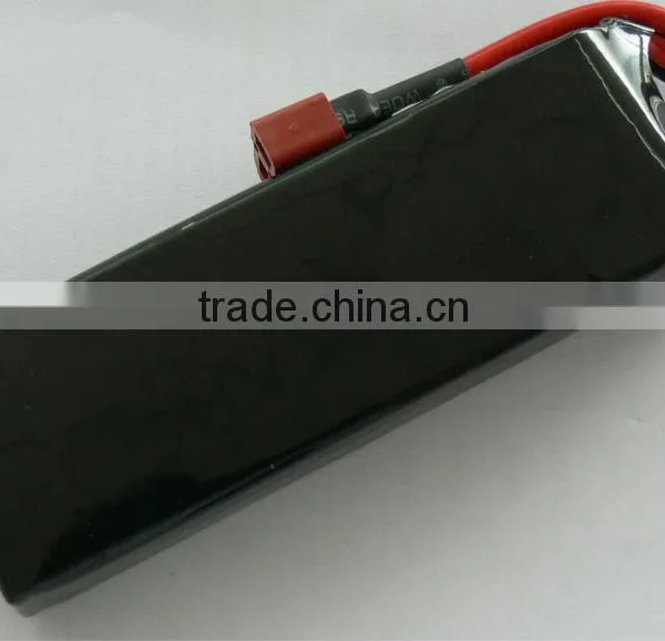 14.8V 5000mAh Lithium Polymer Battery for RC Plane, With 50C Continuous Discharge Current
