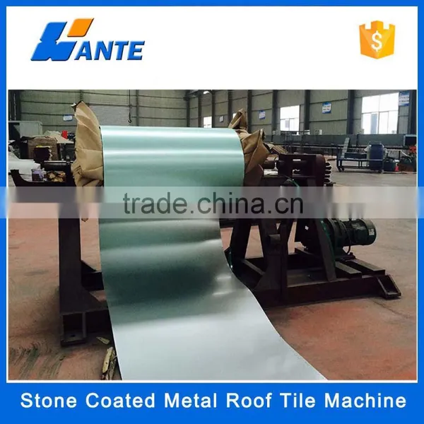 High Quality Aluminum Zinc Plate Colorful Stone Coated Metal Roof Tile Machine, Kerala Roof Tiles Quality Choice photo-3