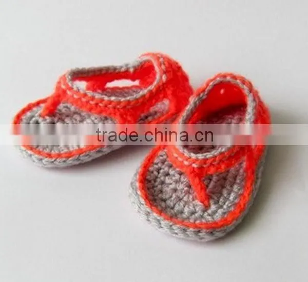 Flip Flops for Baby, Trekkers for Baby,summer Crochet Shoes,crochet Booties Crochet Shoes,newborn Summer Shoes photo-2