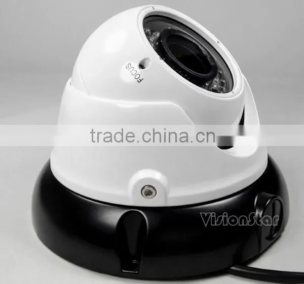 High Performance Outdoor Network Digital Cmos Sensor Dome IP Survaillance Video Camera photo-3