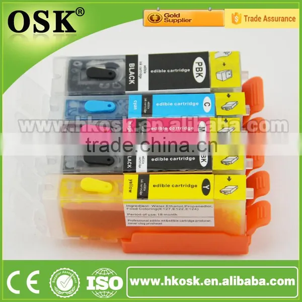 MG6851 MG6852 Printer Edible Ink Cartridge for Canon PGI570 CLI571 Water Based Edible Ink Cartridge With Arc Chip photo-5