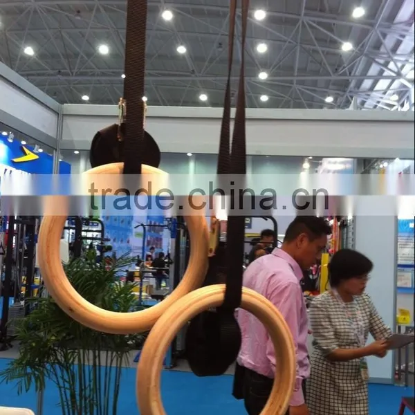 Pro Grade Competition Wood Gym Rings