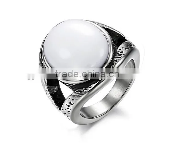 Stainless Steel Ring Manufacturer Turkish Opal Rings photo-4