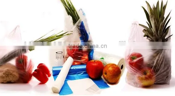 Plastic Bag With Vegetable