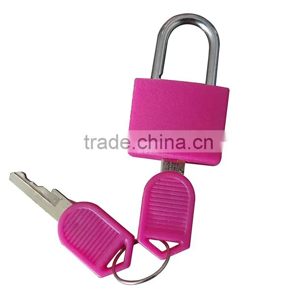 Colorful ABS Plastic Covered Stainless Steel Padlock Manufacturer in China Hotsale Quality Choice photo-2