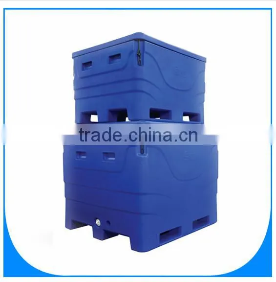 1000ltr Larger Size Insulated Cool Bins, Plastic Fish Box For Fishing Vessel photo-5