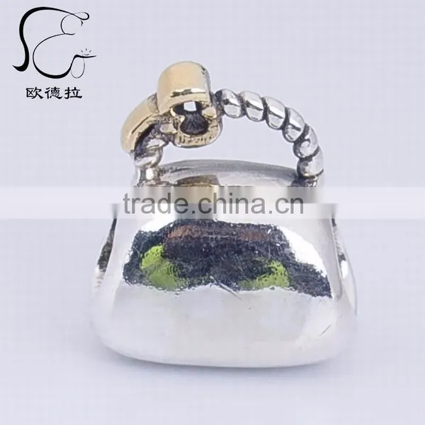 Silver Gemstone Pave Diamond Handmade Bead Finding photo-4