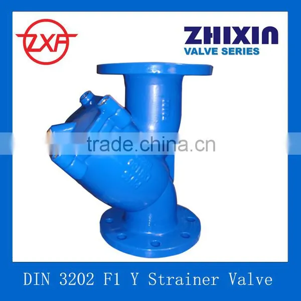 Ductile Iron DIN3352 Flanged Y Strainer