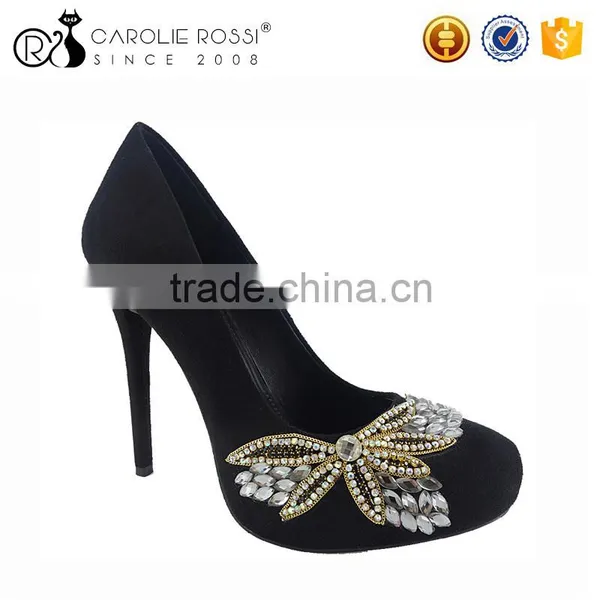 Fashion Jewelry High Heel Platform Party Shoes Women Bridal Shoes