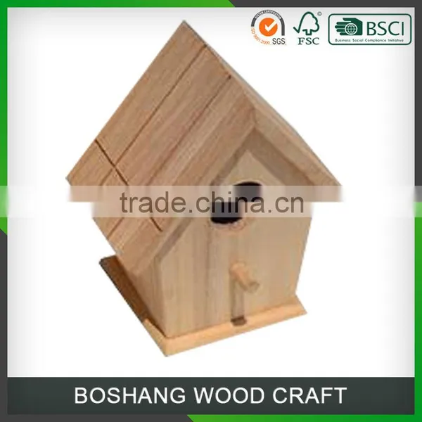 Discount Outdoor Slolid Wooden Bird House photo-3