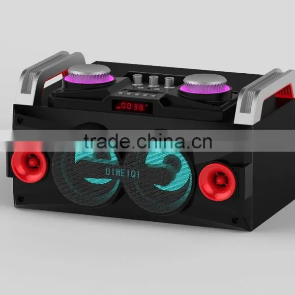 High Quality Mini Hi-fi Speaker With Usb And Karaoke Function With Big Power photo-2