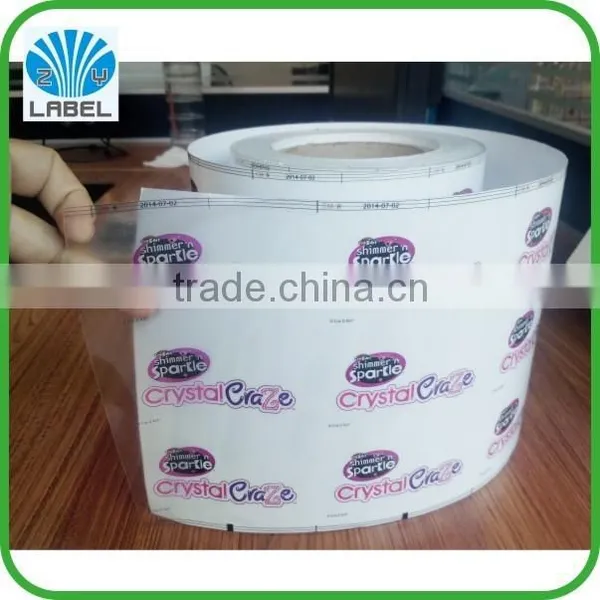 Printing Custom Waterproof Self Adhesive Sticker,Adhesive Waterproof Vinyl Bottle Labels,Body Wash Label photo-4