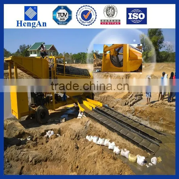 HOT SALE !China Alluvial Gold Machine Mobile For Sale