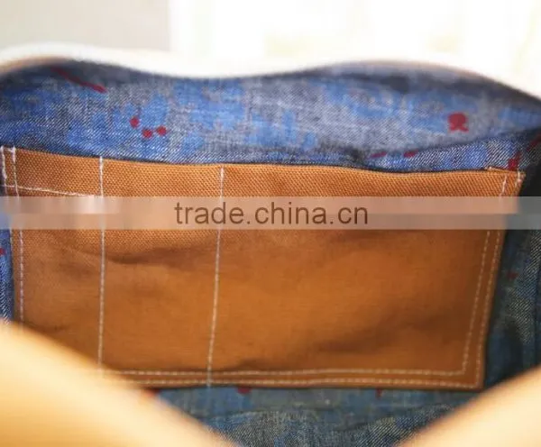 Personalized Women's Waxed Canvas Toiletry Bag /waxed Canvas Cosmetic Bag /selvage Denim Bags and Pouches Quality Choice photo-6