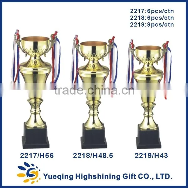Hot Sale Plastic Trophy Base Gold Award Trophy Memento Golden Souvenir 2127 Metal Trophy Cup China Sport Cup Trophy photo-5