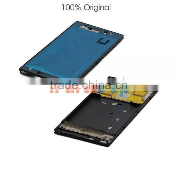 Original Front Housing For Xiaomi Mi3 Mi 3 WCDMA Front Frame Screen Plate Bezel Wth Adheisve Sticker photo-2