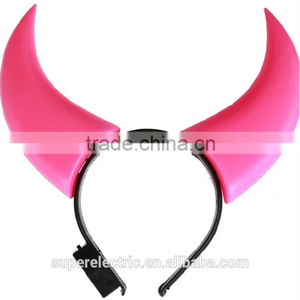 Professional Design Hair Bands Wholesale Cheap Light up Led Plastic Hair Band photo-2