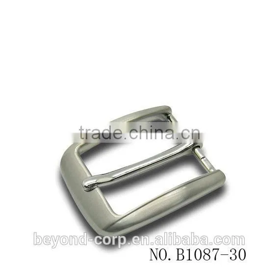 High Quality 30mm Men Nickel Alloy Pin Belt Buckle
