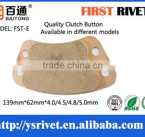 139mm*62mm Clutch Button, Clutch Facing/clutch Disc for Auto Parts