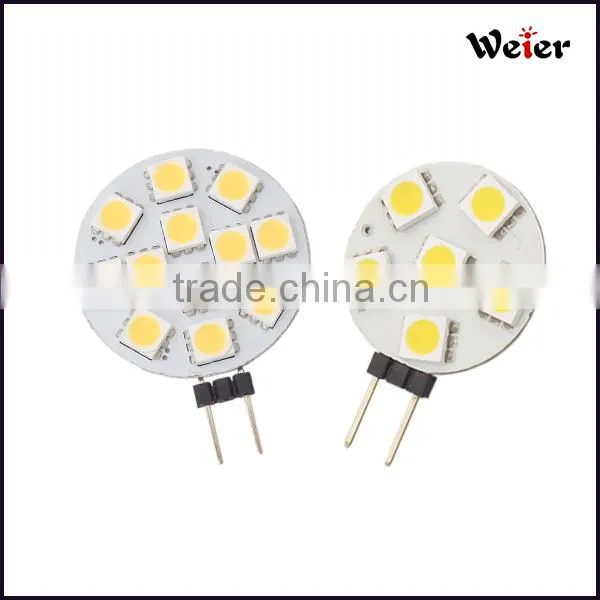 Led Tube Light Vertical Needle G4 LED Bulbs 12V 6 Leds 5050 SMD White and Warm White Spotlighting