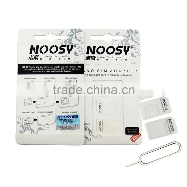 SIM Card Adapter For IPhone 5 Iphone 4 Samsung Nano SD Card SIM Adapter