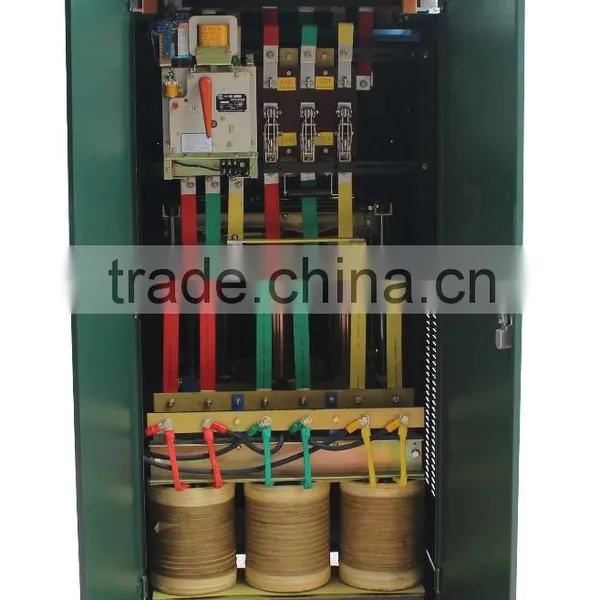 Wholesale New Type Full Copper AKSAY SBW 300Kva Automatic Three Phase Compensated Power AC Voltage Regulator photo-6