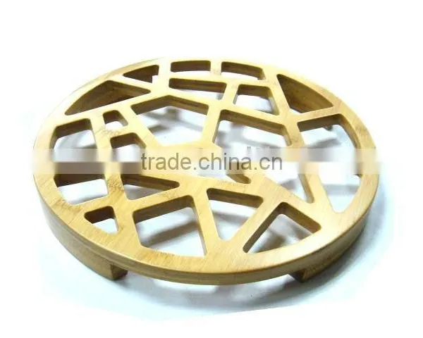 Round Bamboo Fruit Basket