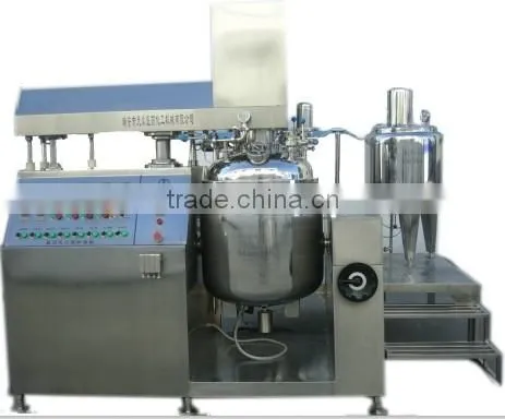 Automatic Vacuum High Shear Mixing Emulsifier for Cream Toothpaste Cosmetic photo-2
