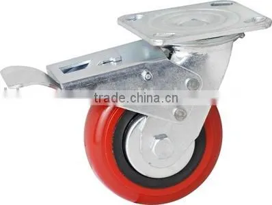 Swivel With Top Brake PP Heavy Duty Caster