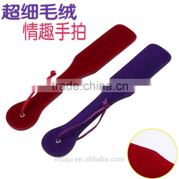 Funny Adult toys, SHORT FLOSS paddle spanking couple leather paddle, hips game toys
